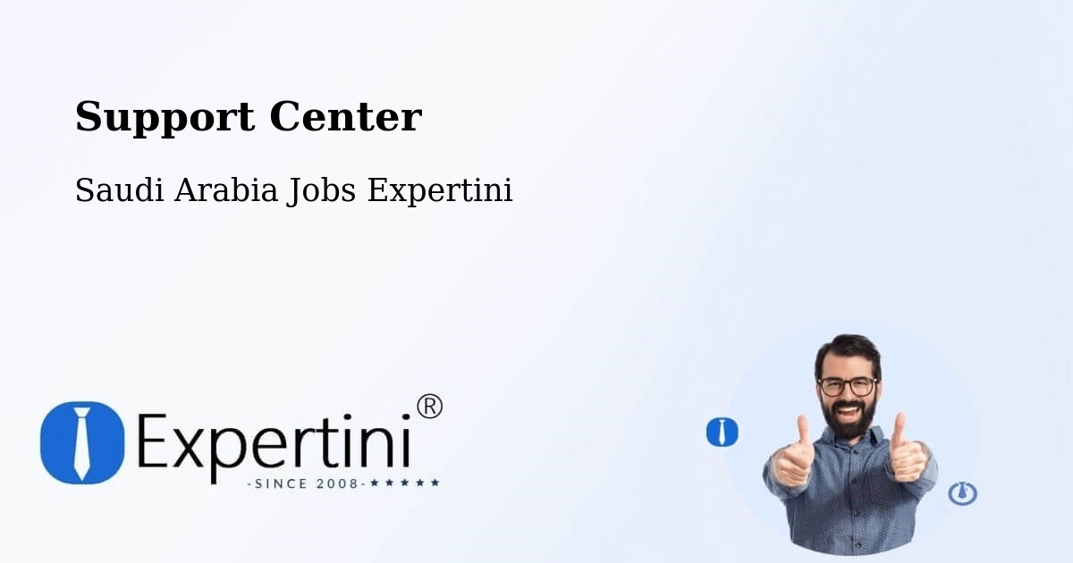Support Center - Saudi Arabia Jobs Expertini