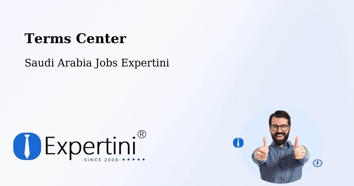 Terms of Service – Arar - Saudi Arabia Jobs Expertini